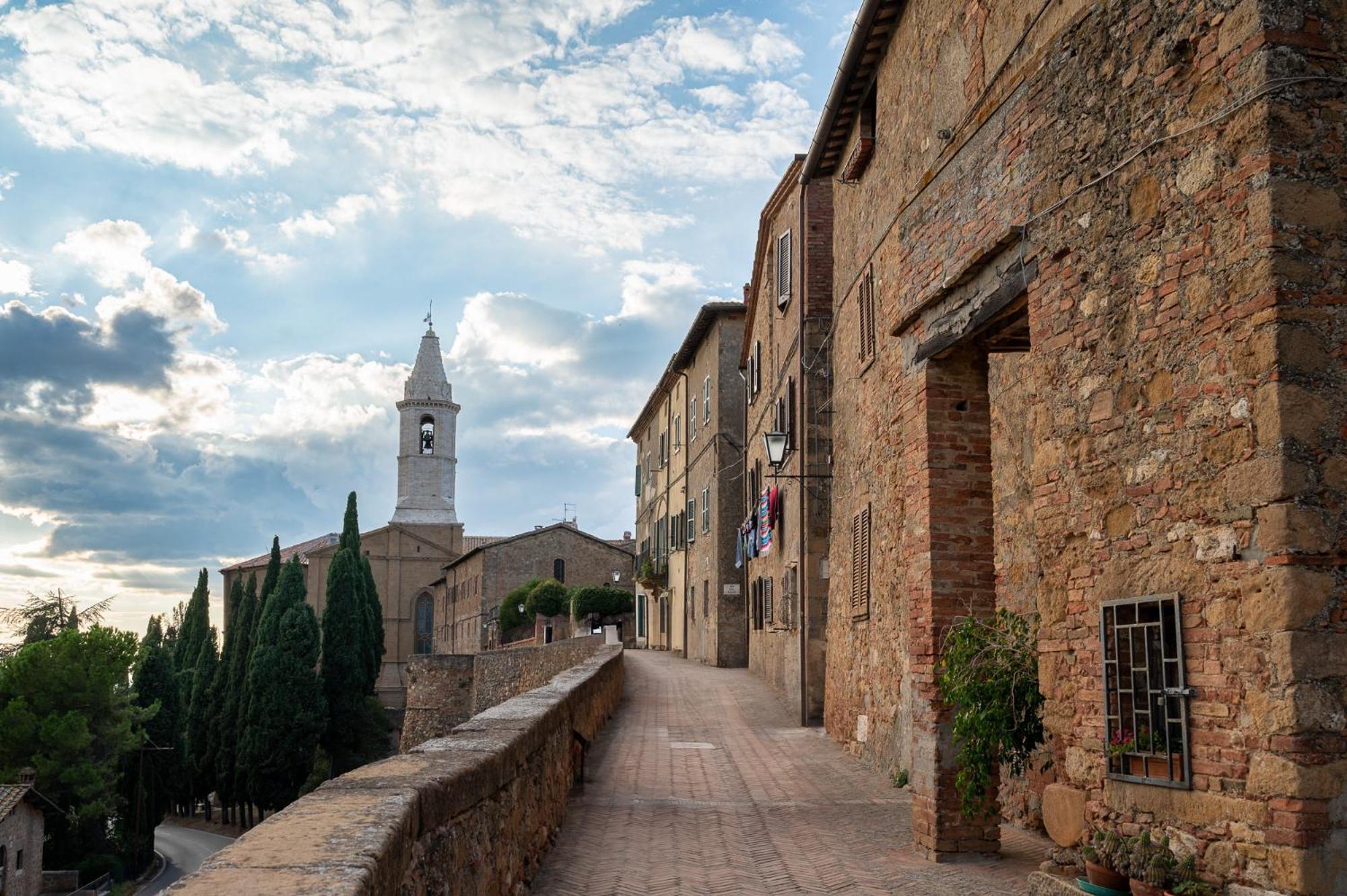 Artistica Pienza - Breathtaking Val D'Orcia View Lägenhet Exteriör bild